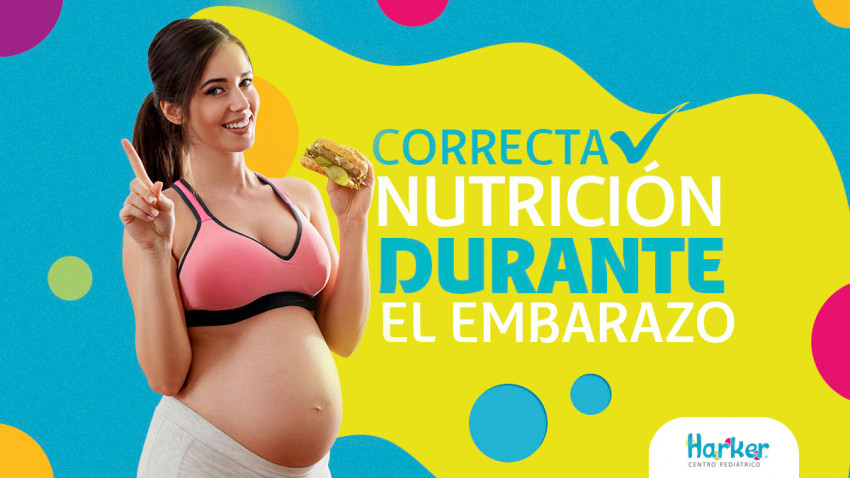 foto Correcta nutrición durante el embarazo