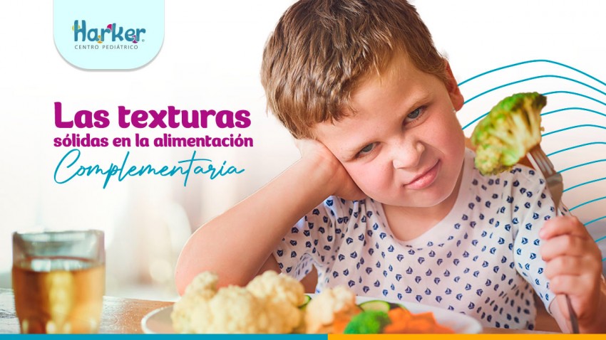 Foto principal de Las texturas sólidas en la alimentación complementaria