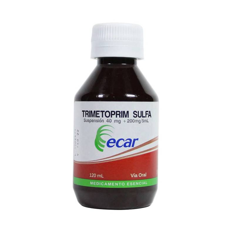 TRIMETOPRIM SULFAMETOXAZOL 40200MG/ 5ML x 120 ML
