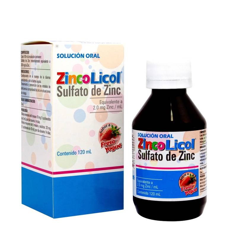 ZINCOLICOL x 120 ML